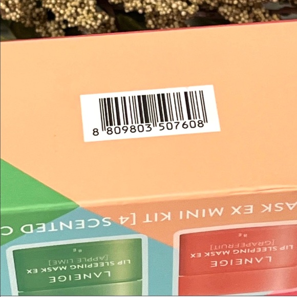 LANEIGE Makeup Laneige Lip Sleeping Mask Ex Mini Kit 4 Scented